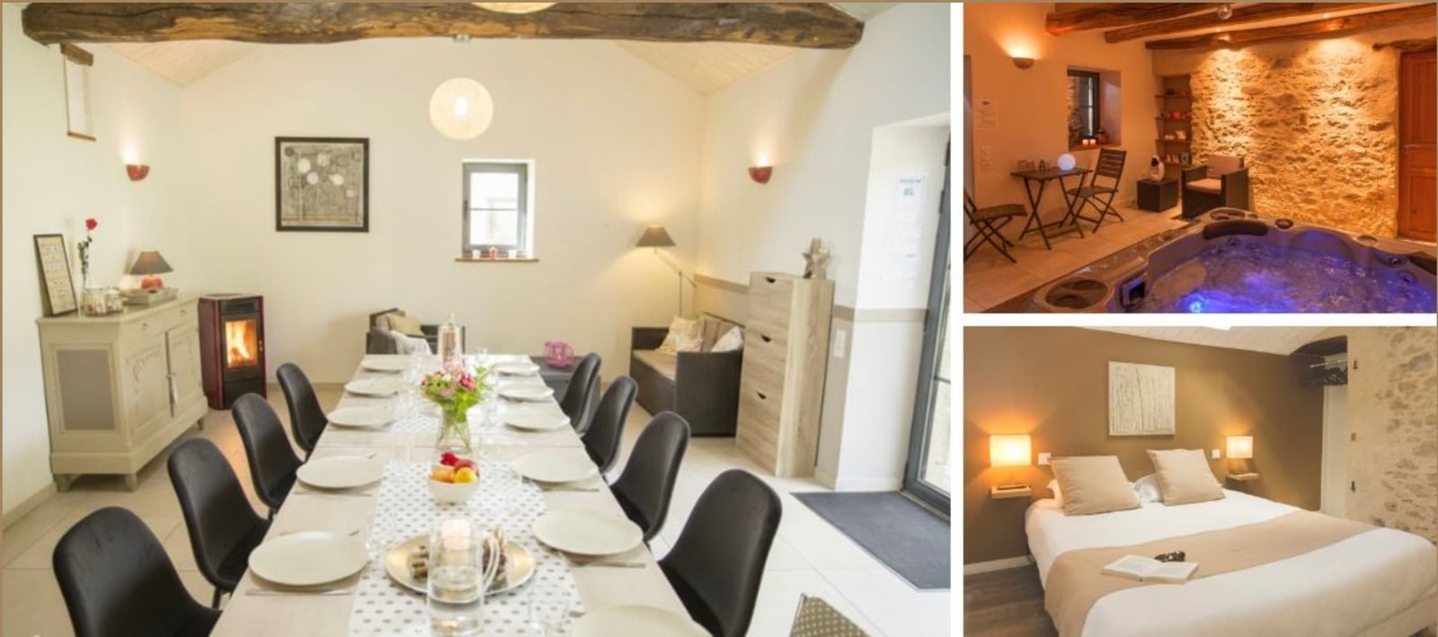 gite Vendée avec spa pour 12 personnes