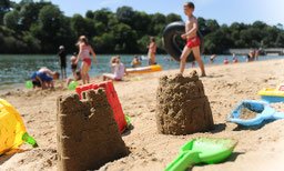 plage de baignade à apremont