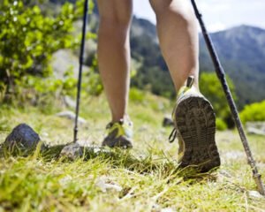 marche nordique au gite So Delices